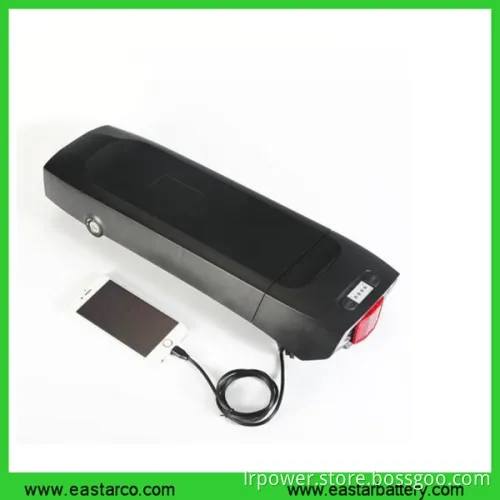 Rear-Mounted Electric Bike Battery 48V 14ah Lithium Battery with 18650 Battery Cell